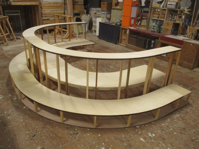 木工ディスプレイ制作